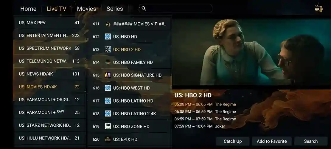 Preview 1 - Kero TV IPTV Premium IPTV Subscription